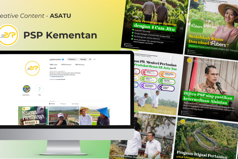 Creative Social Media Content - PSP Kementan