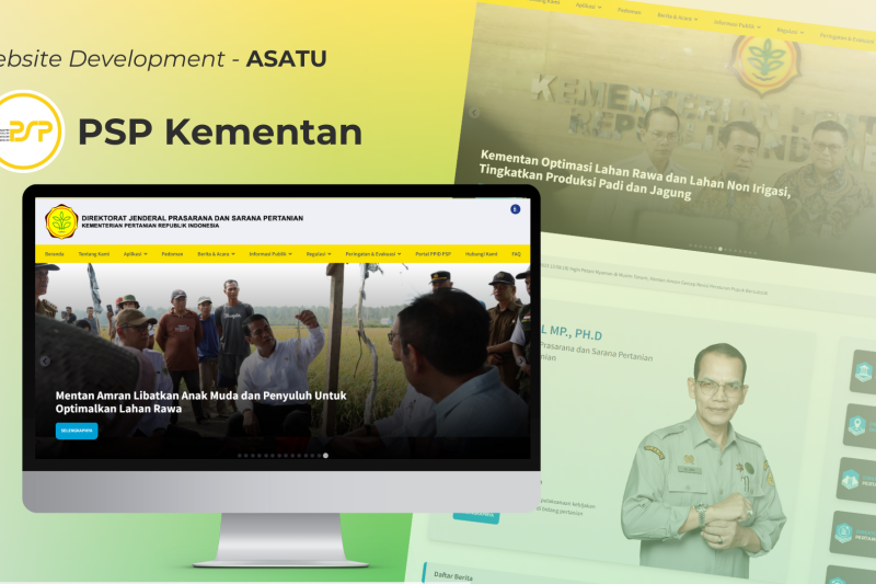Website Development - PSP Kementan